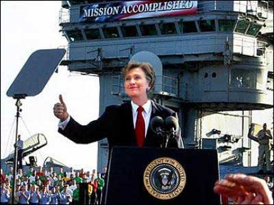 hillary mission accomplished