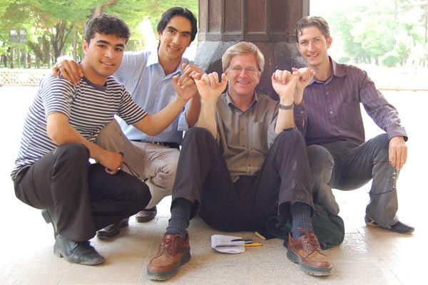 Rick Steves in Iran