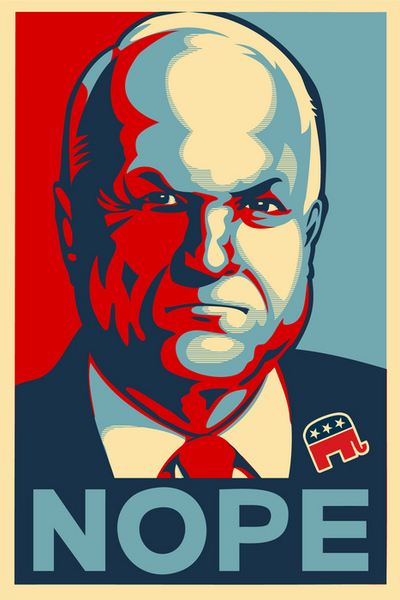 mccain nope