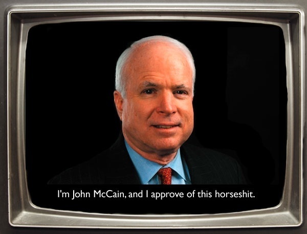 McCain lies