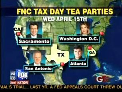 Fox News Channel Tax Day Tea Parties