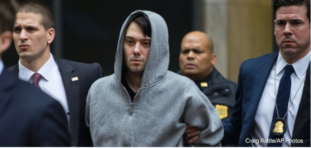 Martin Shkreli arrested