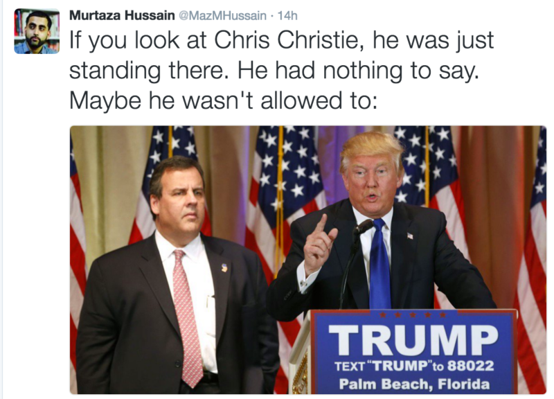 Trump and Christie