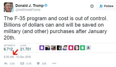 Trump tweet